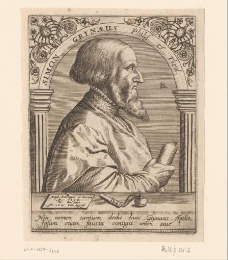 Portrait of Simon Grynaeus