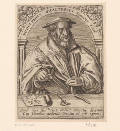 Portrait of Rudolf Gwalther