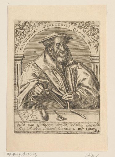 Portrait of Rudolph Gwalther