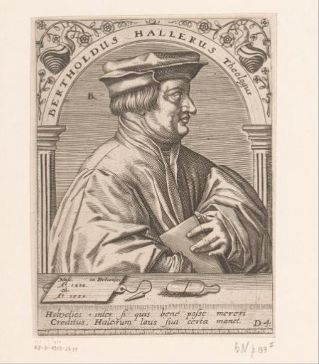 Portrait of Berchtold Haller
