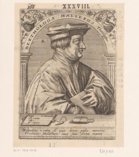 Portrait of Berchtold Haller