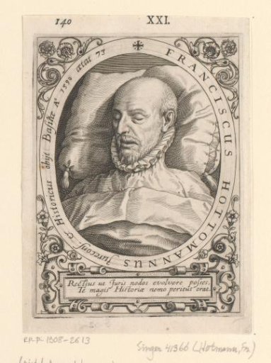 Portrait of François Hotman