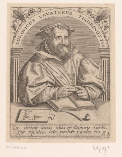 Portrait of Ludwig Lavater