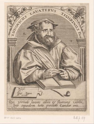 Portrait of Ludwig Lavater