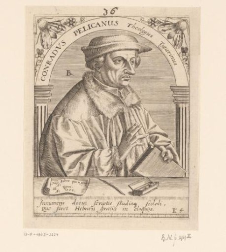 Portrait of Konrad Pellikan