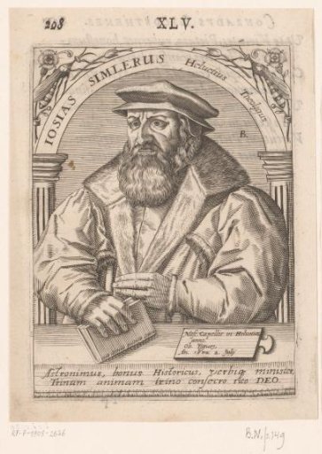 Portrait of Josias Simmler