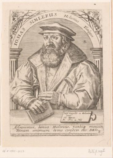 Portrait of Josias Simmler