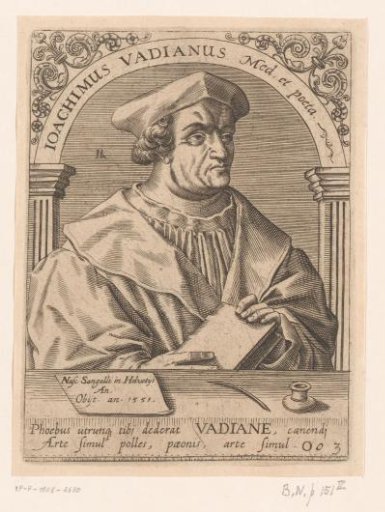 Portrait of Joachim von Watt