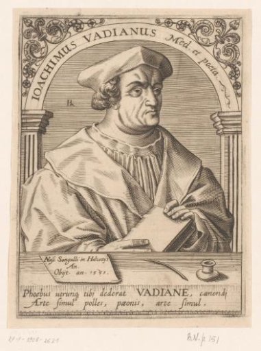Portrait of Joachim von Watt