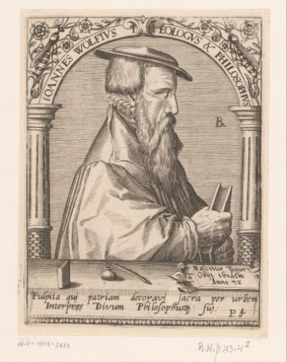 Portrait of Johannes Wolf
