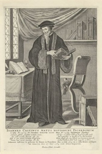 Portrait of John Calvin