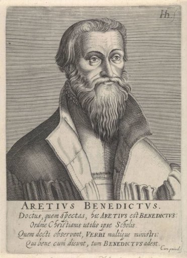 Portrait of Benedictus Aretius