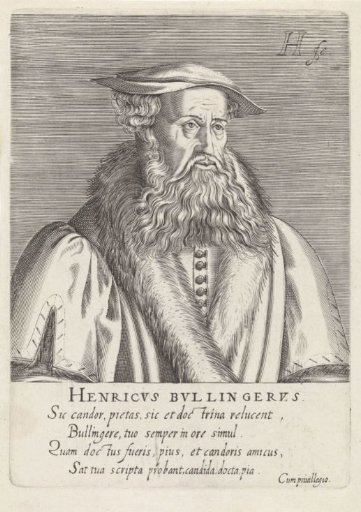 Portrait of Johann Heinrich Bullinger