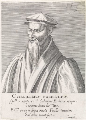 Portrait of Guillaume Farel