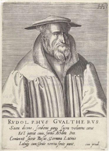Portrait of Rodolphus Gualterus