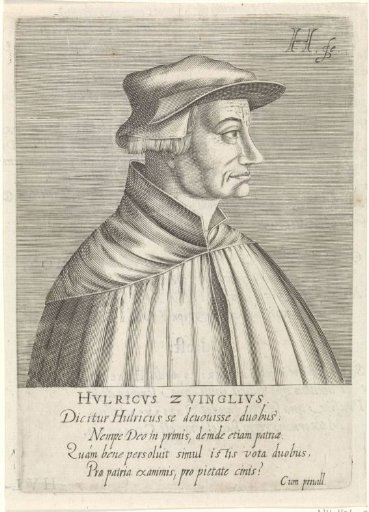 Portrait of Ulrich Zwingli