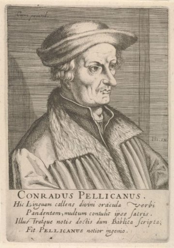Portrait of Conrad Pellican