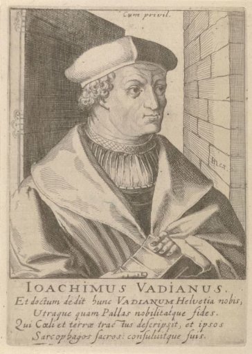 Portrait of Joachim de Watt