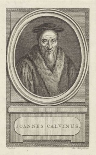 Portrait of John Calvin