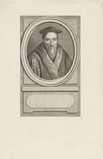 Portrait of John Calvin