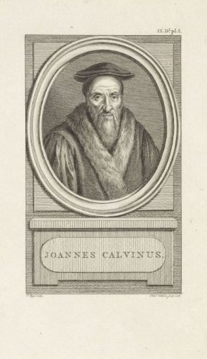 Portrait of John Calvin