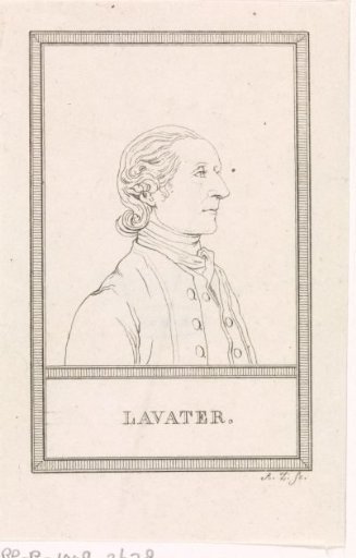 Portrait of Johann Kaspar Lavater