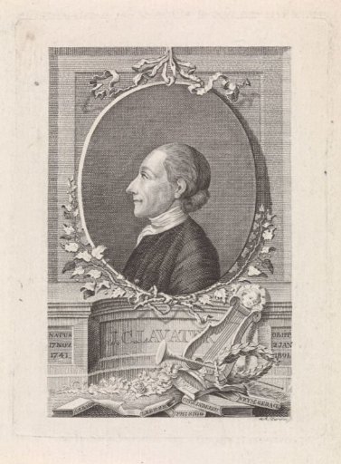 Portrait of Johann Kaspar Lavater