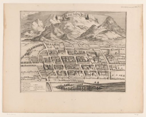 Map of Barcelonnette