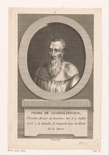Portrait of Petermann von Gundoldingen