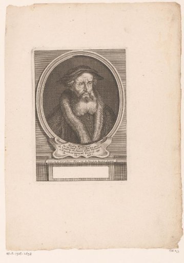 Portrait of Johann Heinrich Bullinger