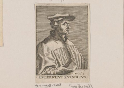 Portrait of Ulrich Zwingli