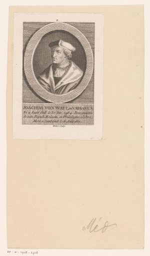 Portrait of Joachim de Watt