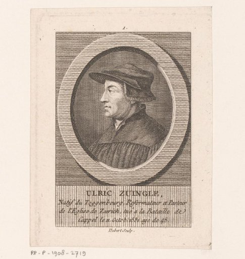 Portrait of Ulrich Zwingli