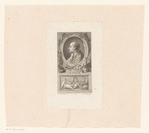 Portrait of Salomon Gessner