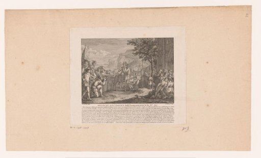 William Tell Shooting the Apple from His Son's Head