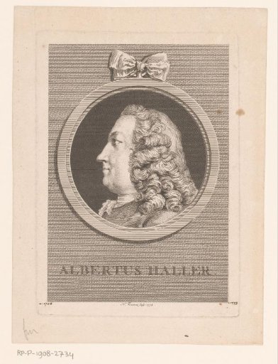 Portrait of Albrecht Haller