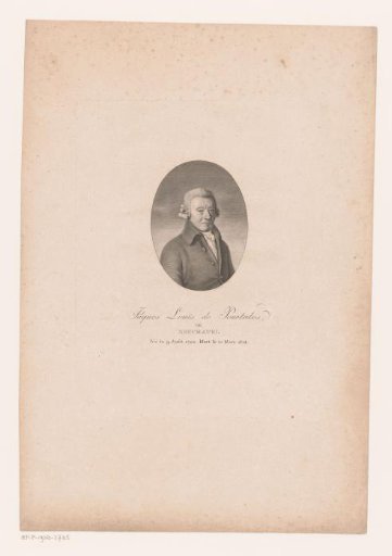 Portrait of Jacques-Louis de Pourtalès
