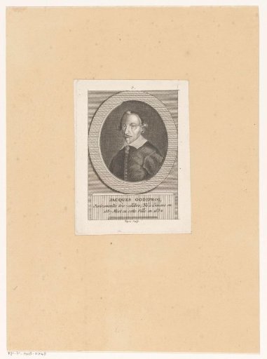 Portrait of Jacques Godefroy