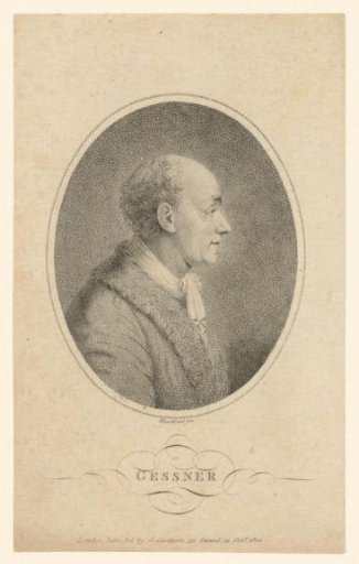 Portrait of Salomon Gessner
