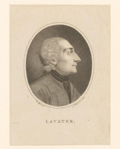 Portrait of Johann Caspar Lavater