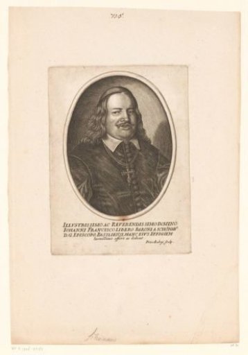 Portrait of Johann Franz von Schönau, Prince-Bishop of Basel