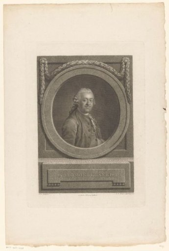 Portrait of Salomon Gessner