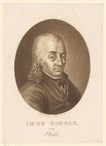 Portrait of Johann Jacob Bodmer