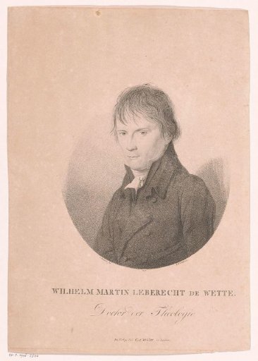 Portrait of Wilhelm Martin Leberecht de Wette