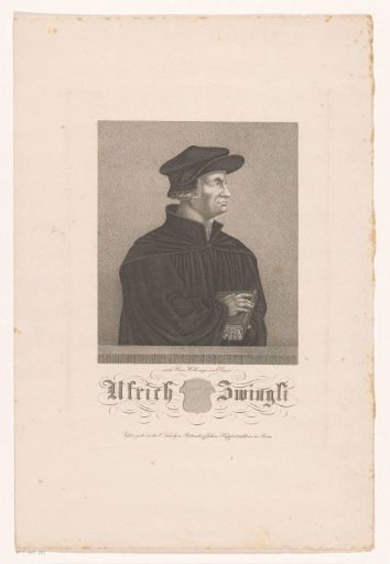 Portrait of Ulrich Zwingli