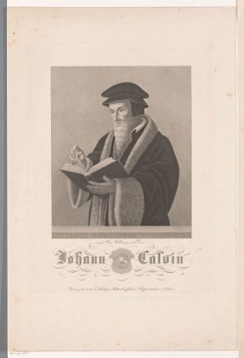 Portrait of John Calvin