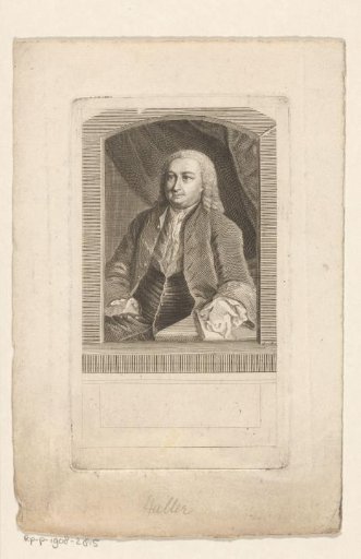 Portrait of Albrecht von Haller