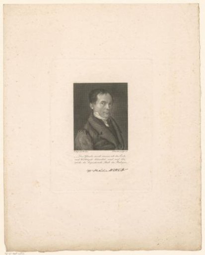 Portrait of Wilhelm Martin Leberecht de Wette
