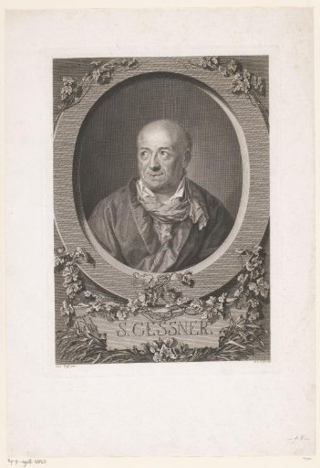 Portrait of Salomon Gessner