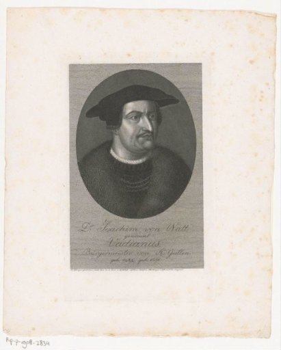 Portrait of Joachim de Watt